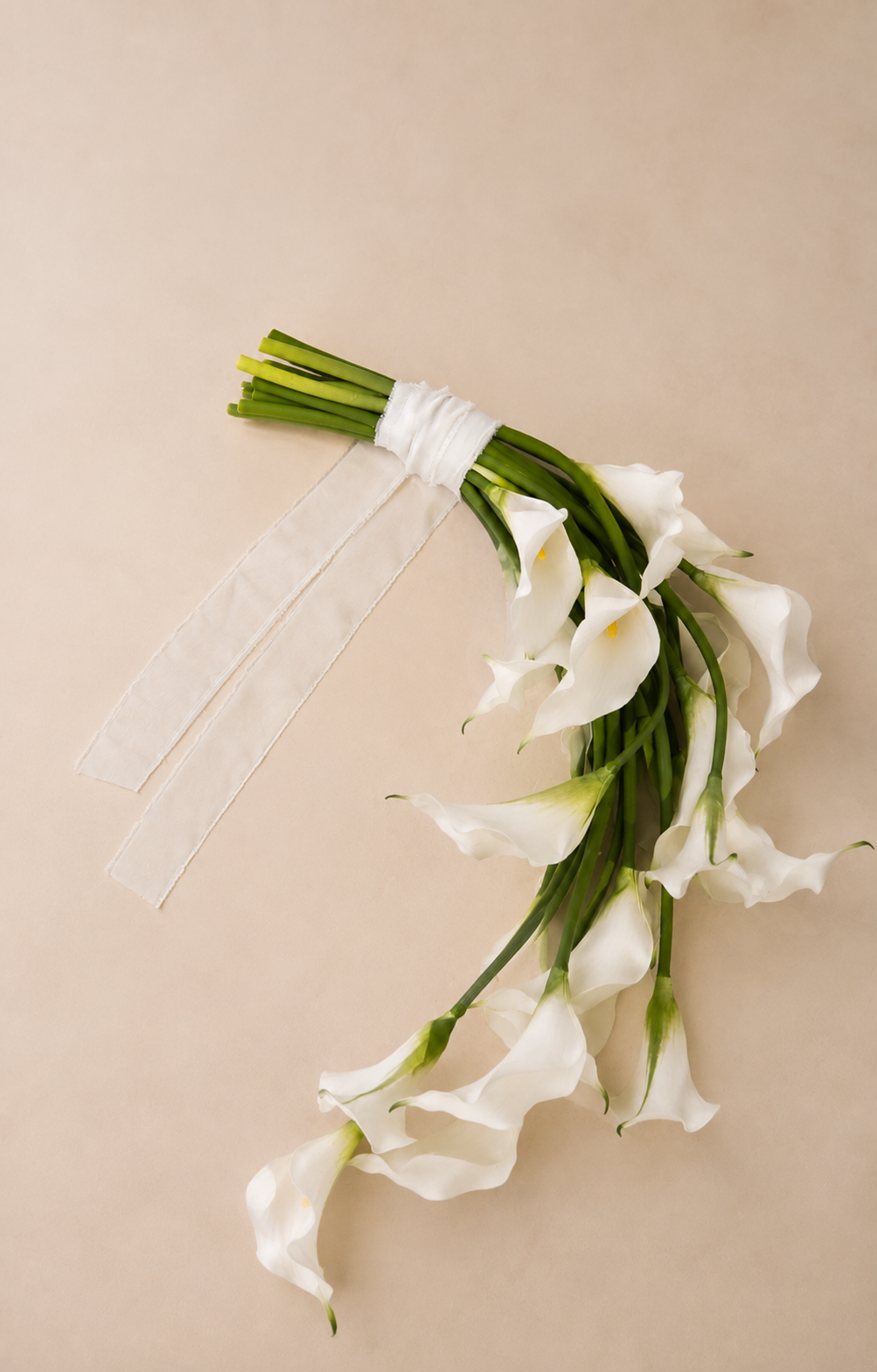 Sculptural Cascading Bouquets