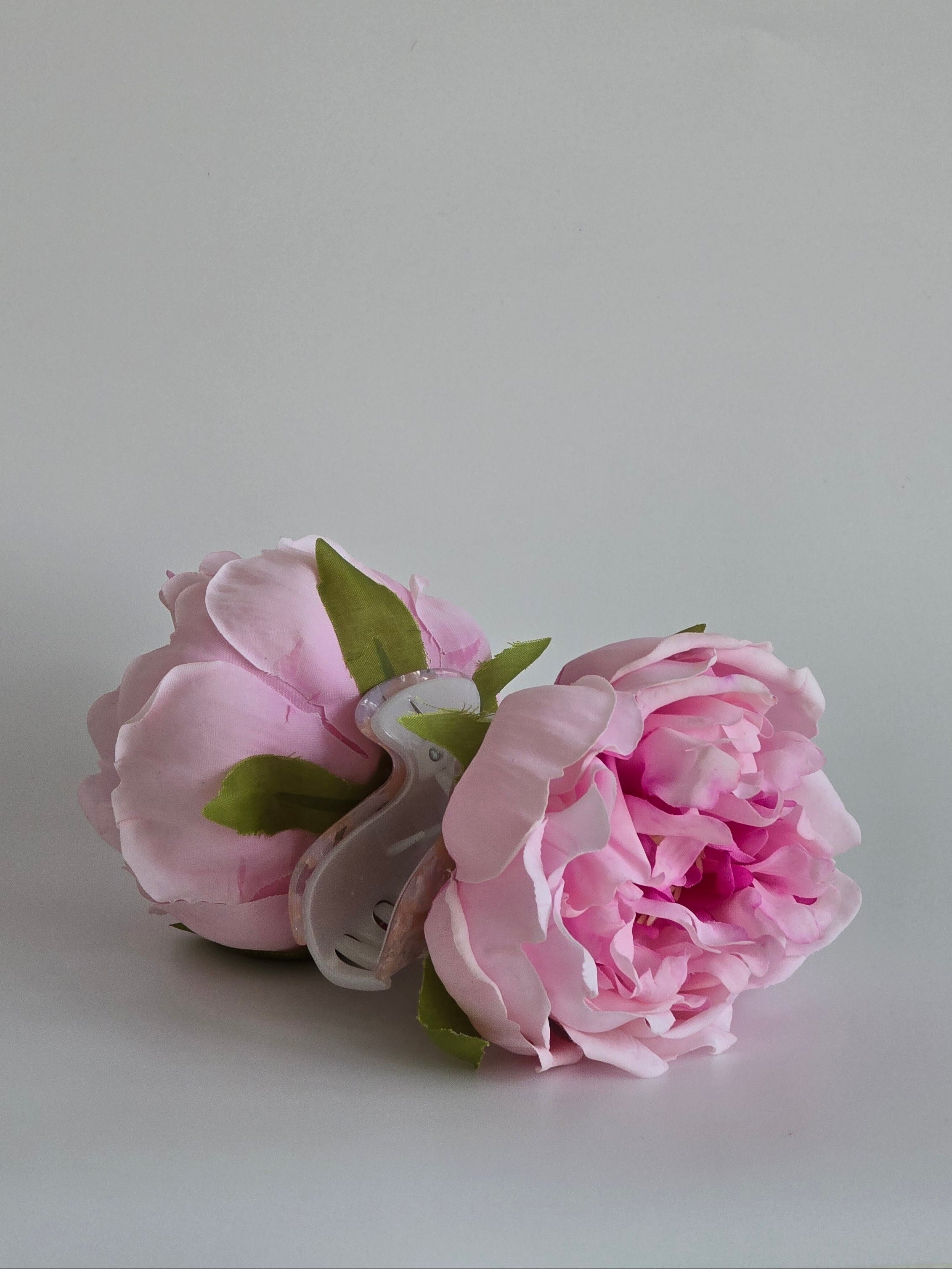 Blush Peony Clip