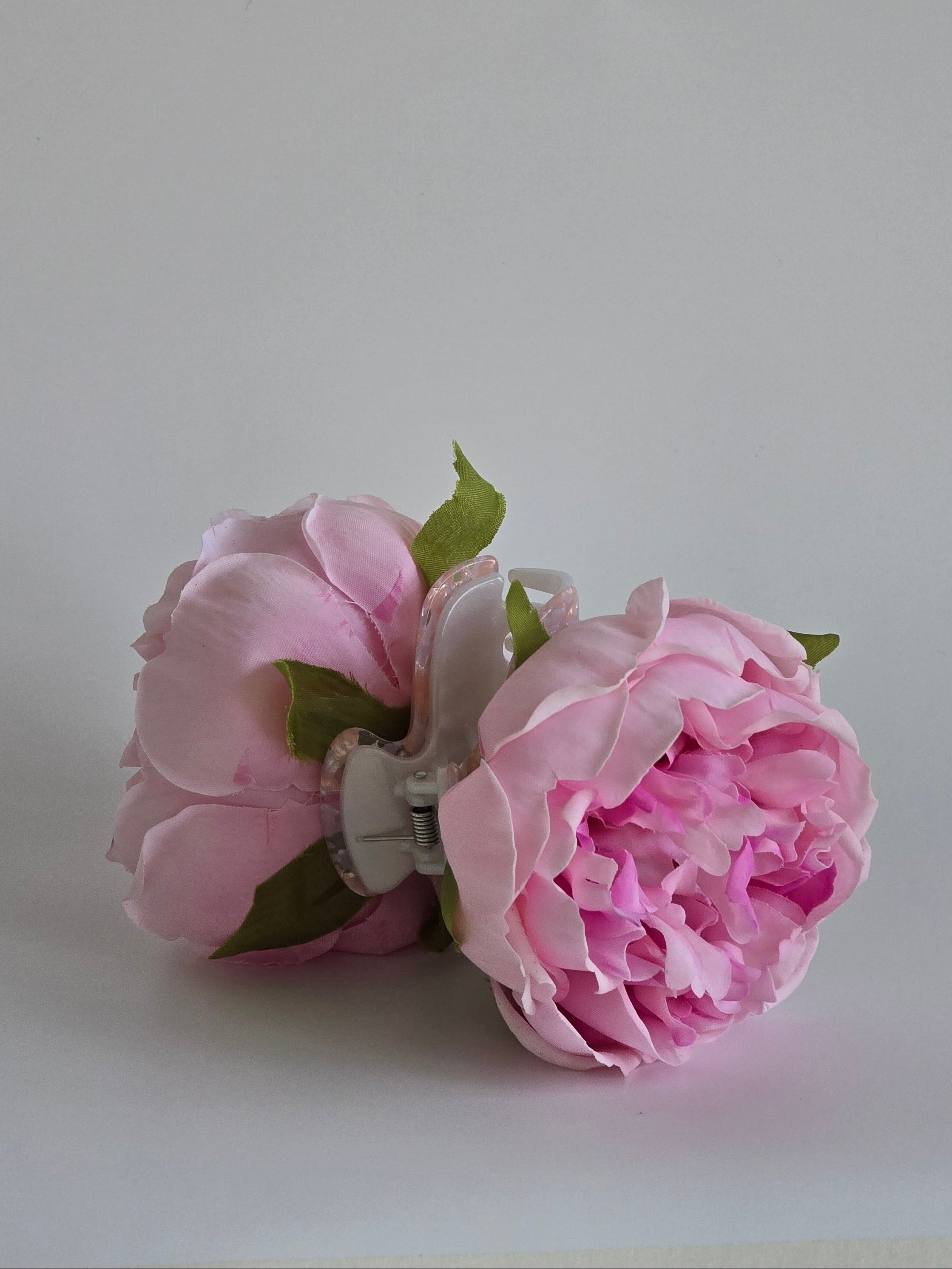 Blush Peony Clip