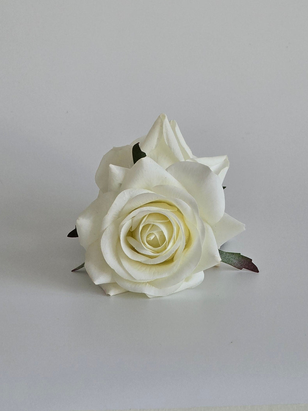 White Rose Clip