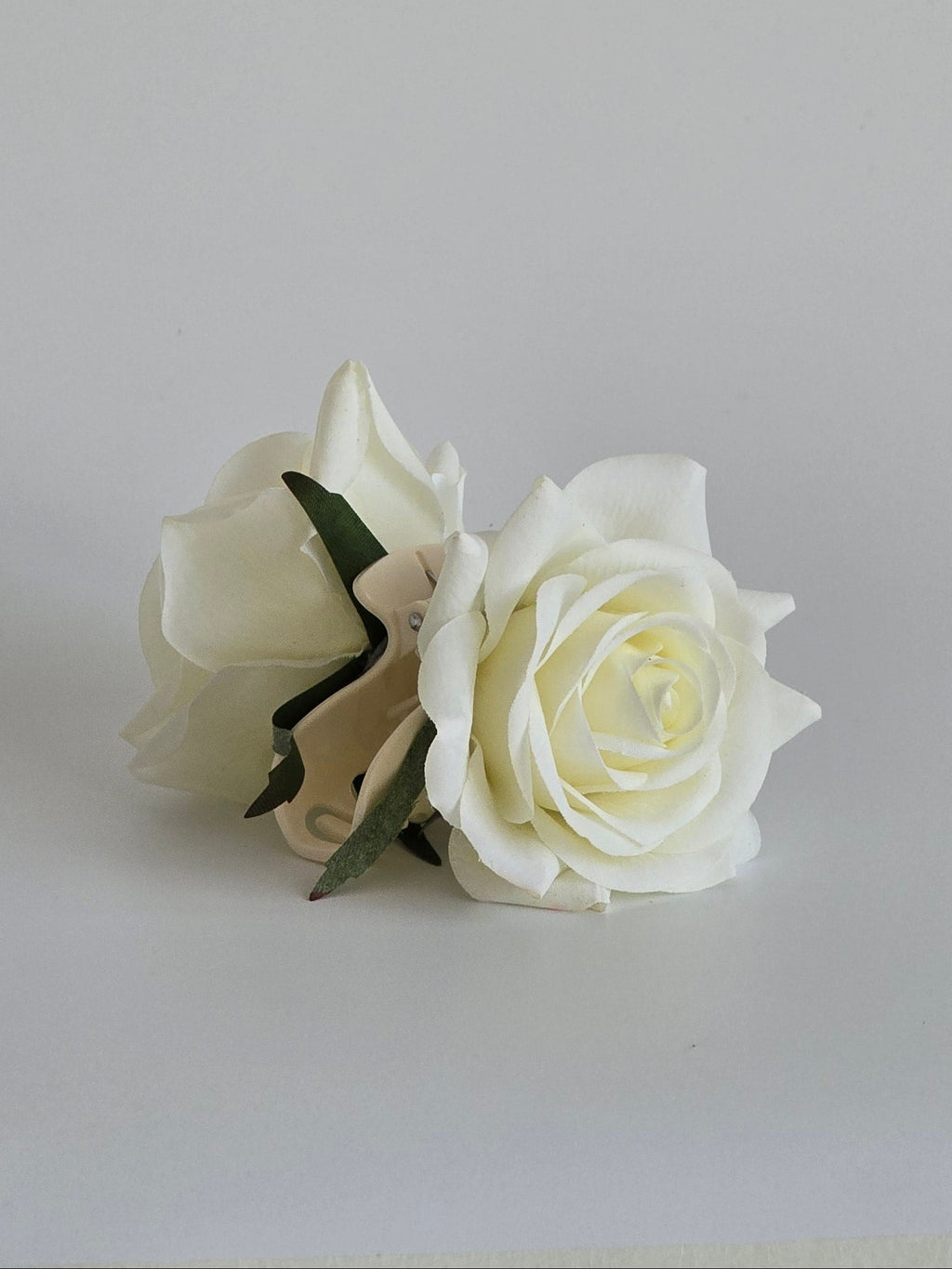 White Rose Clip