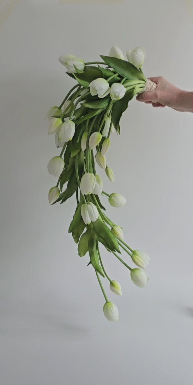 Cascading Tulip Bridal Bouquet