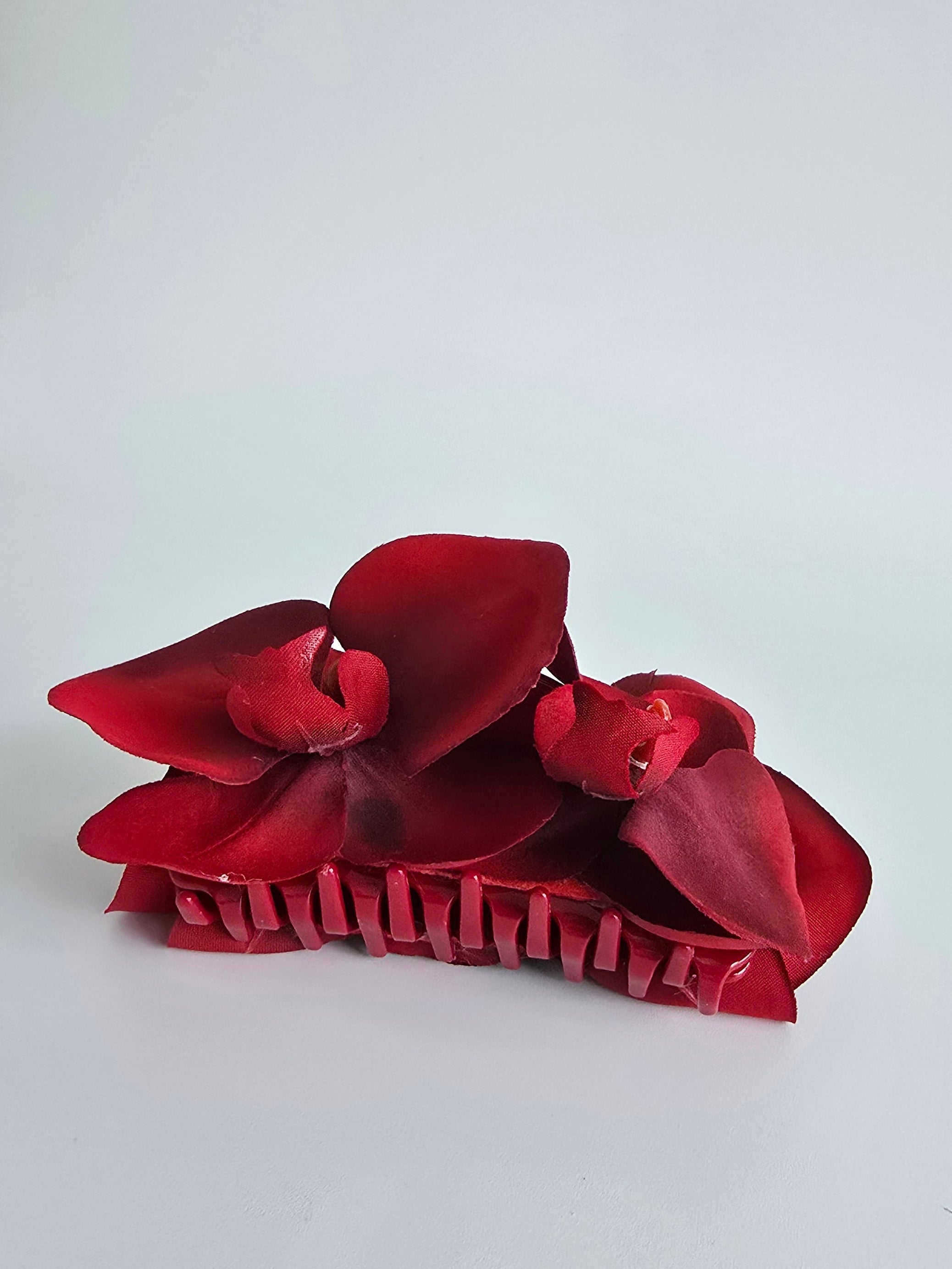 The Red Orchid Clip