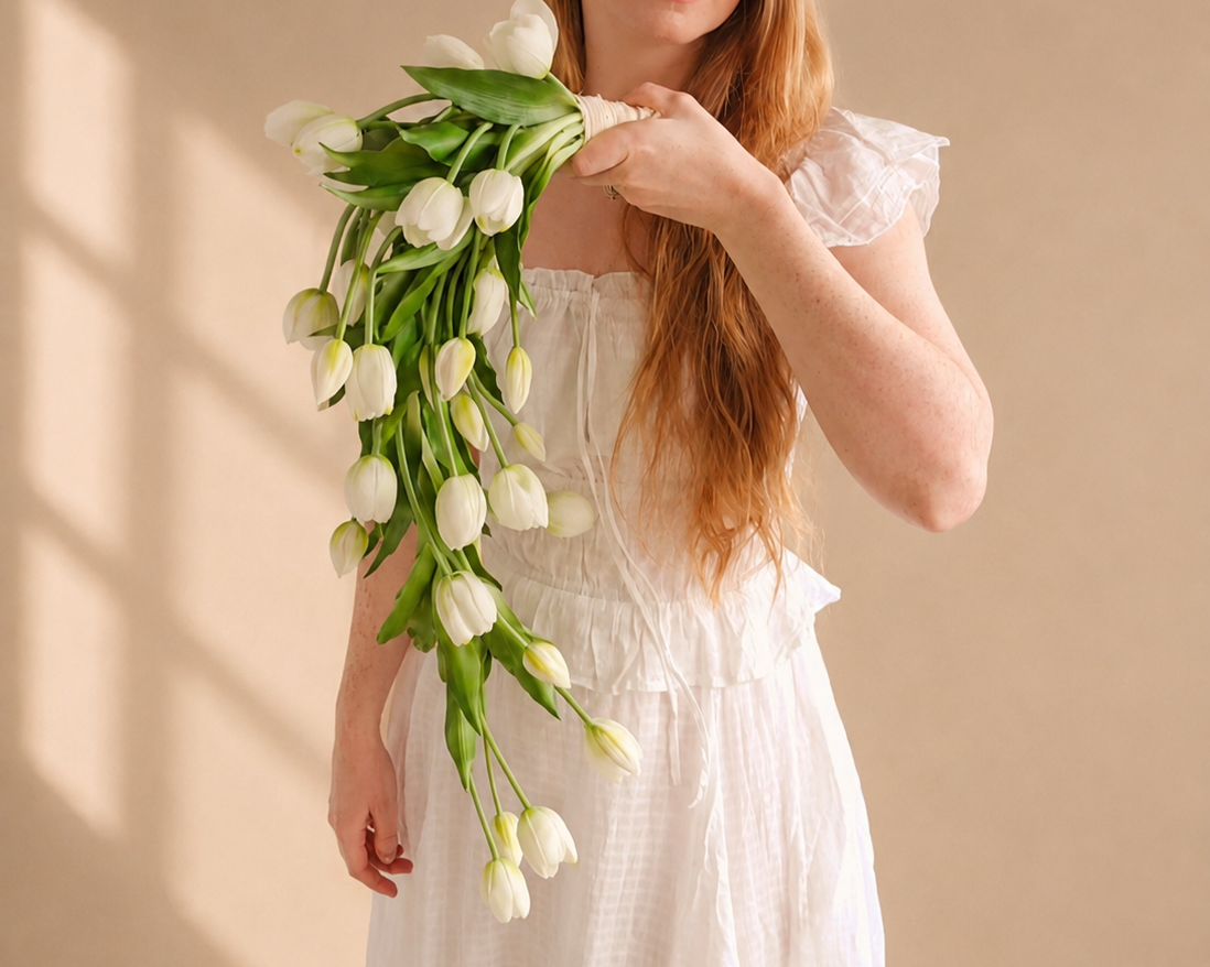 Cascading Tulip Bouquet